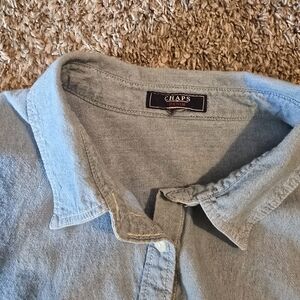 Chaps Light Blue Denim Shirt